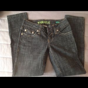 Hydraulic black jeans size 3/4
