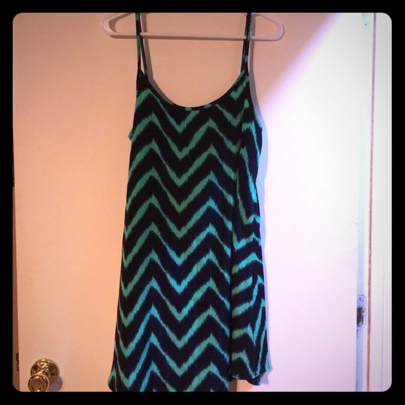 Navy & Turquoise Tunic