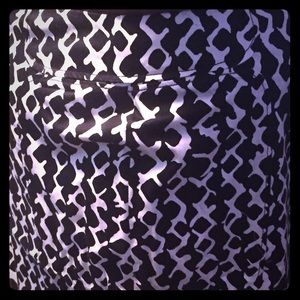 Black and white Pencil skirt