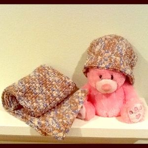 Crochet Hat & Scarf Set