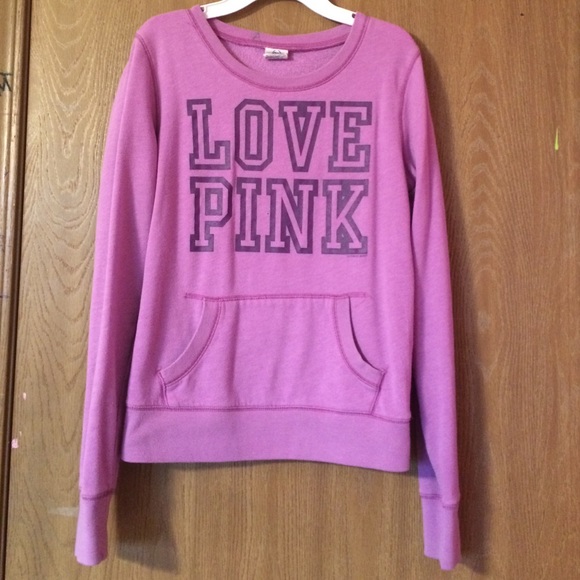 Purple LOVE PINK sweatshirt