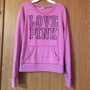 Purple LOVE PINK sweatshirt