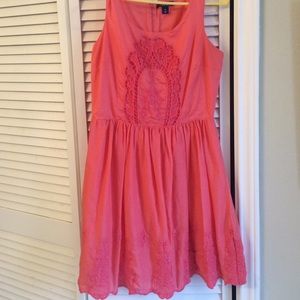 Coral dress 😍😍