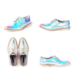 NIB Miista Zoe Opal women's Oxford shoe