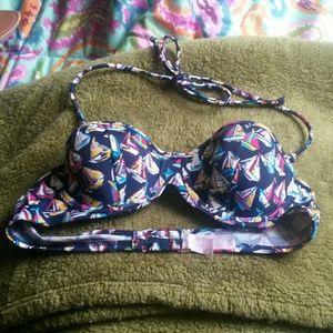 Sailboat Victoria's Secret Bikini Top