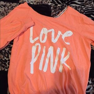 Victoria's Secret orange long sleeve
