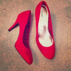 Size 10 Style & Co Red Pumps