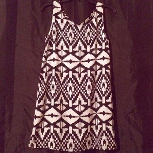 Black and white tribal