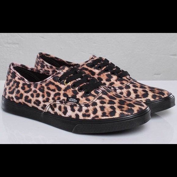 Cheetah print Vans