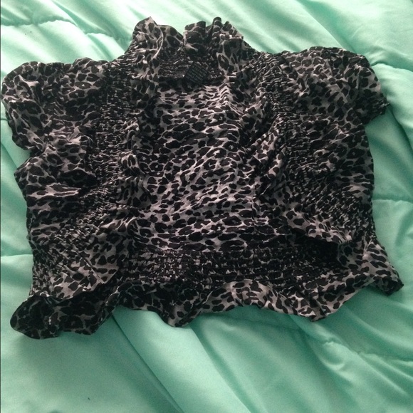 Leopard print jacket