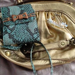 2 purses and one bracelet