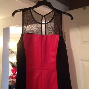 {NEW💄} black and red cocktail dress