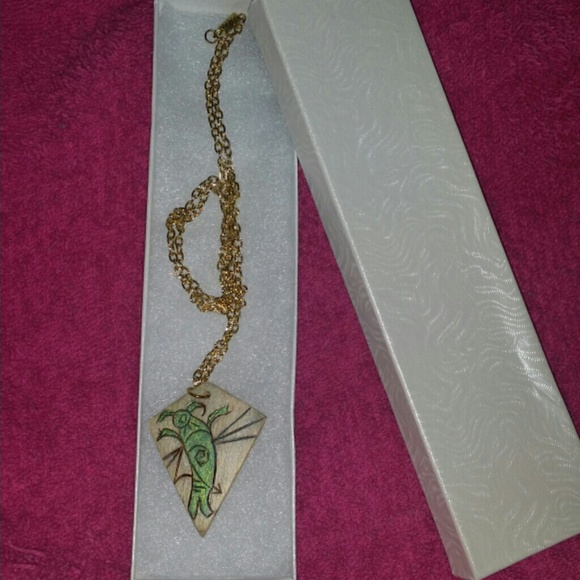Homemade necklace 😊 - Picture 2 of 2