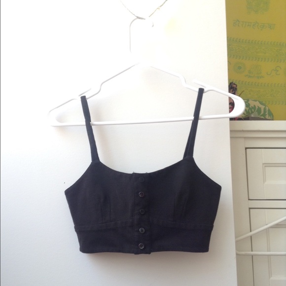 Black bralette