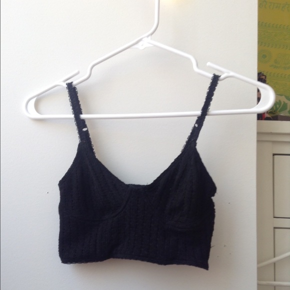 Black bralette
