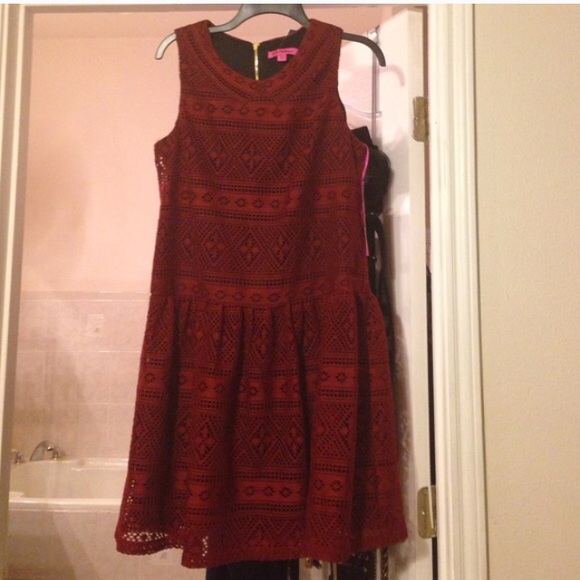Red dress