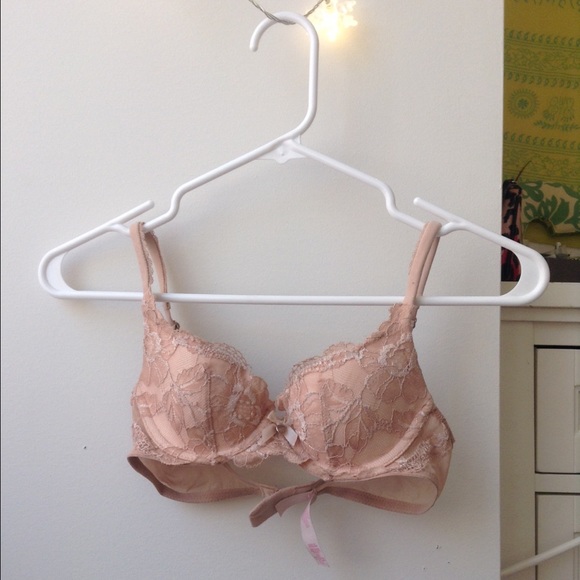 Light pink demi bra