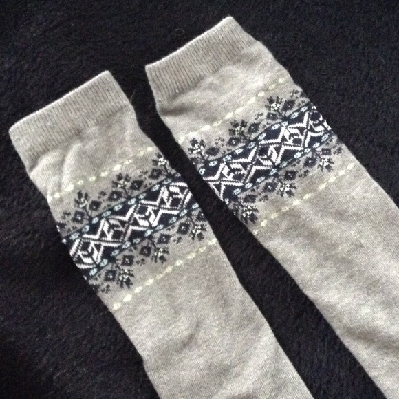 NWOT Target Nordic pattern knee socks - Picture 2 of 4