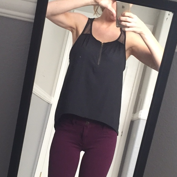 H&M Tops - Sold in Bundle! H&M Black w/ mesh top