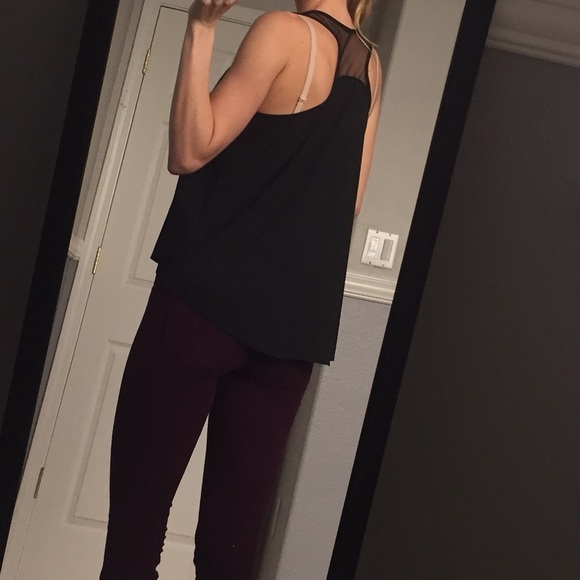 Sold in Bundle! H&M Black w/ mesh top - Picture 2 of 4