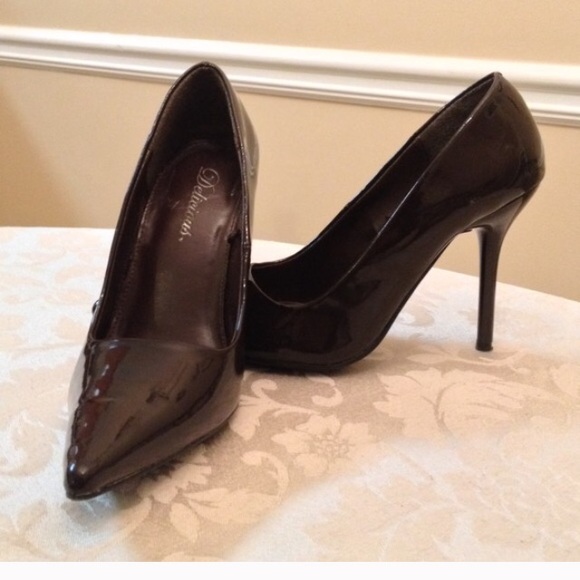 Dark brown heels