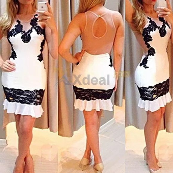 ✨SOLD✨ White Cocktail Dress