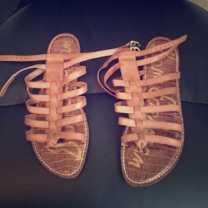 Sam Edelman Gladiator Sandals in Camel
