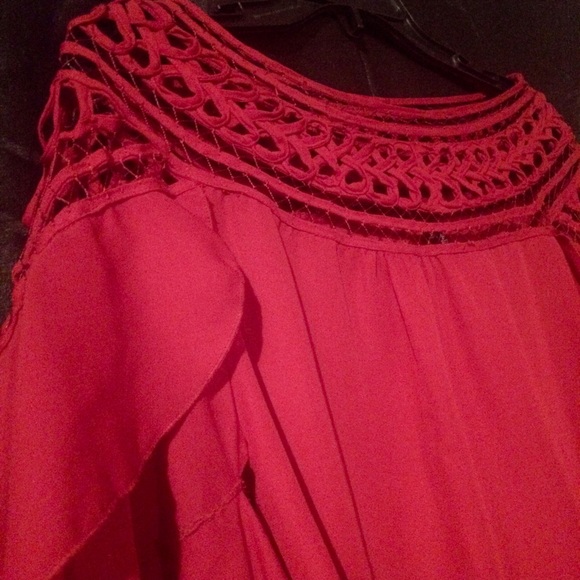 Crimson Red Top - Picture 2 of 3