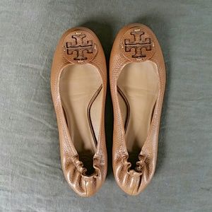Tory Burch tan flats