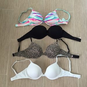 32 D pink bras
