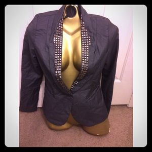 Brand new without tags studded blazer