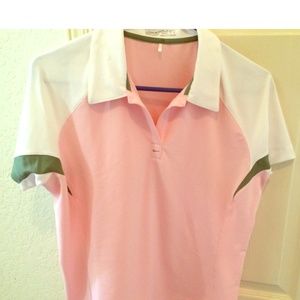 Women's nike golf shirt dry-fit