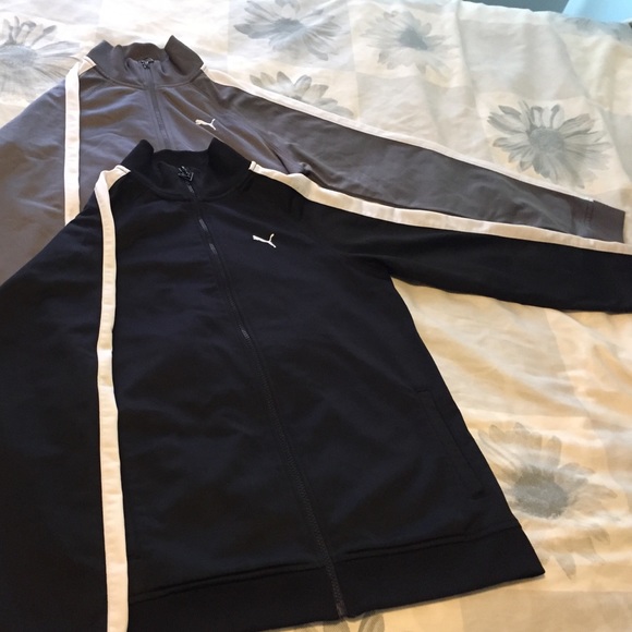 Puma track jacket - Youth Large - women's S