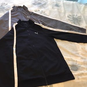 Puma track jacket - Youth Large - women's S