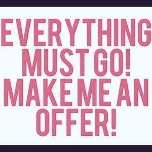 MAKE AN OFFER!!! xoxo