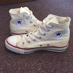 Converse Classic High Top Canvas Shoes White