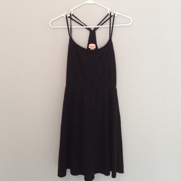 Mossimo Black Racerback Dress