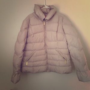 Betsey Johnson Oatmeal Down Coat