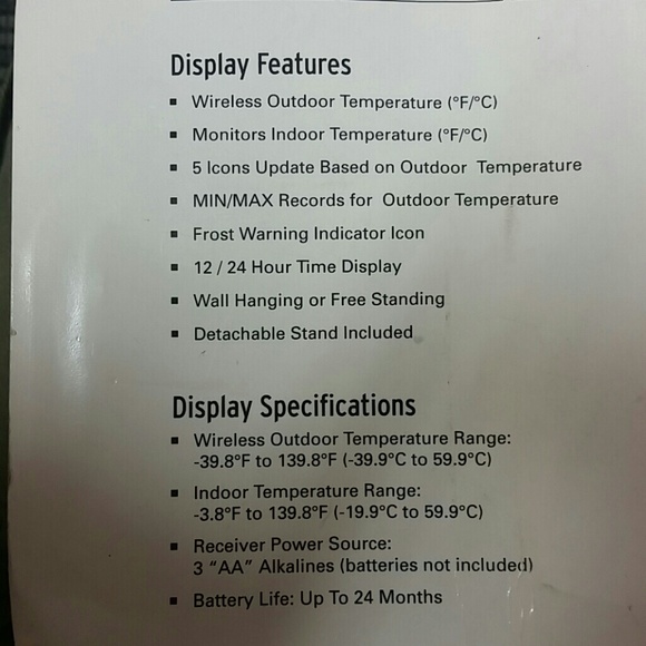 Wireless thermometer - Picture 3 of 4