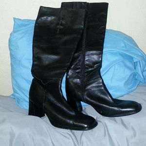 Nine West leather boots