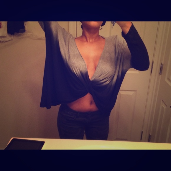 Two toned cross shirt