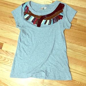 French connection beaded top