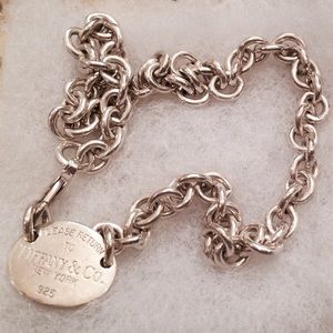 Tiffany & Co. Oval Tag Choker