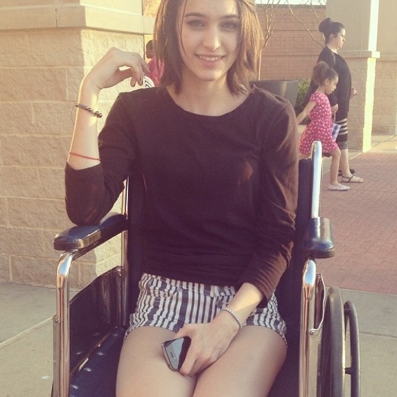 High Waisted Striped Shorts