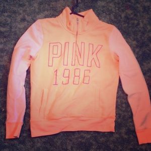 PINK half zip
