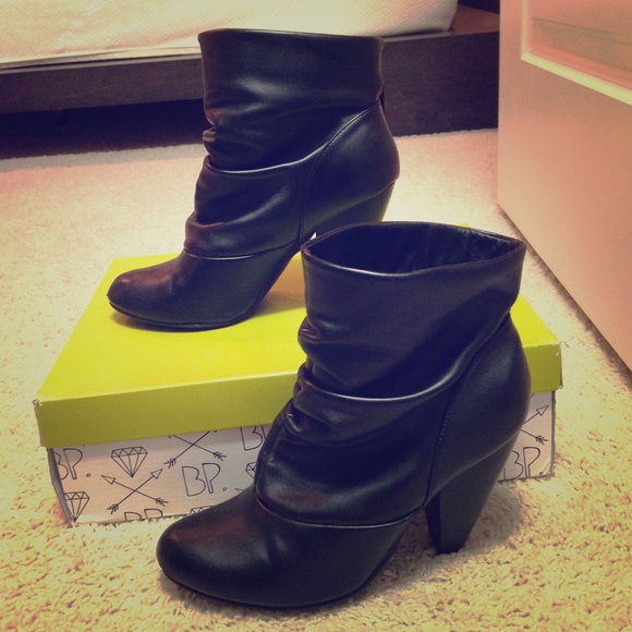 Black Chinese Laundry Booties