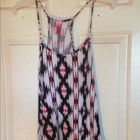 Pink tribal cami