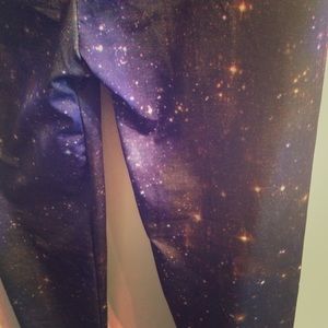 Galaxy Print Leggings