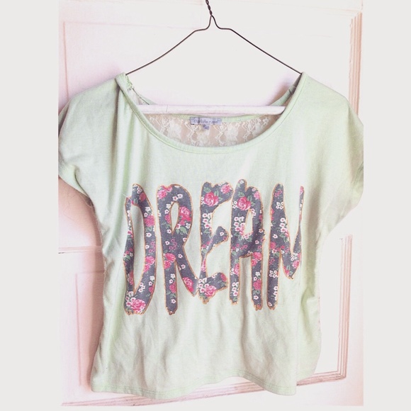 Mint Green "DREAM" Top💚