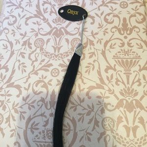 Jet black- 2 bundles or 50 strands of 18 inch